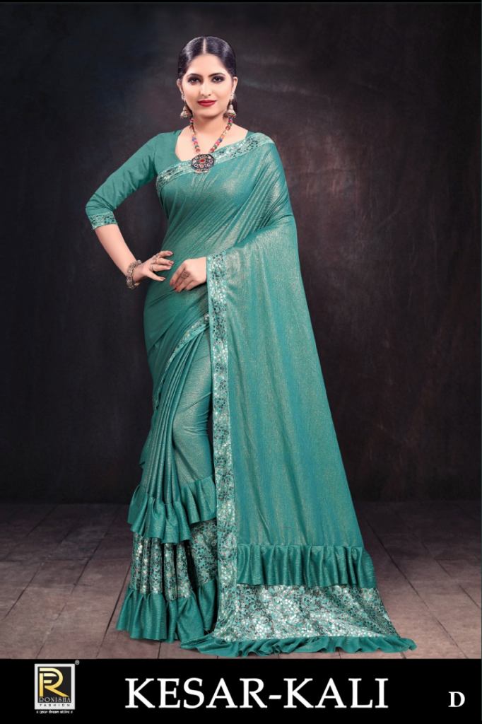 Ranjna Presents Kesar Kali Festive Wear Sarees Collection