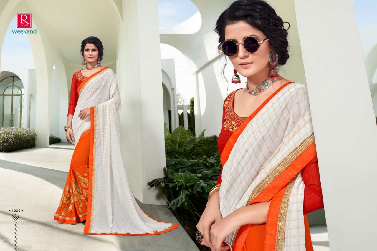 Ranjna Presents  Weekend Daily Wear Sarees Collection