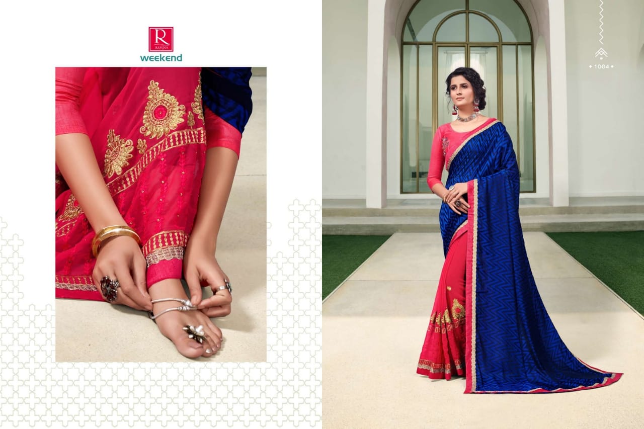 Ranjna Presents  Weekend Daily Wear Sarees Collection
