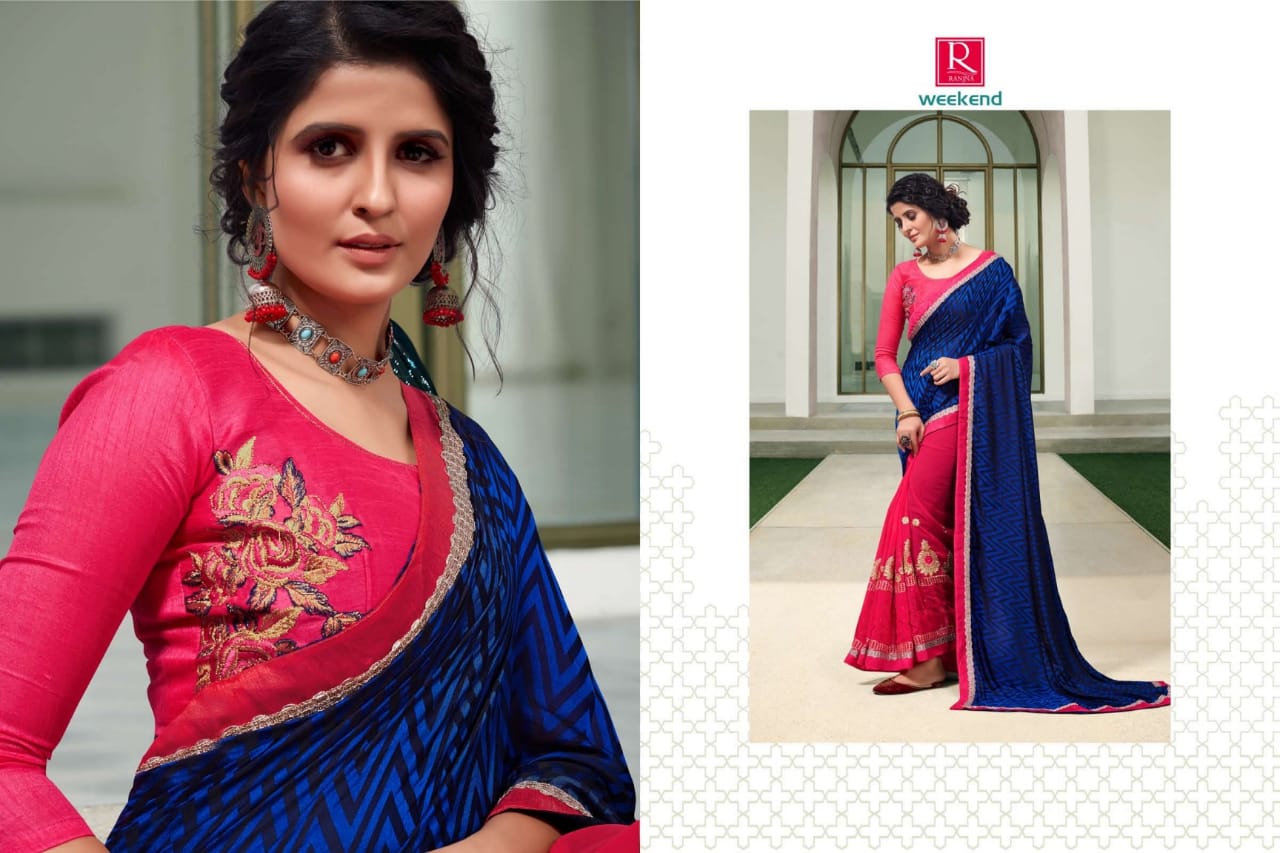 Ranjna Presents  Weekend Daily Wear Sarees Collection