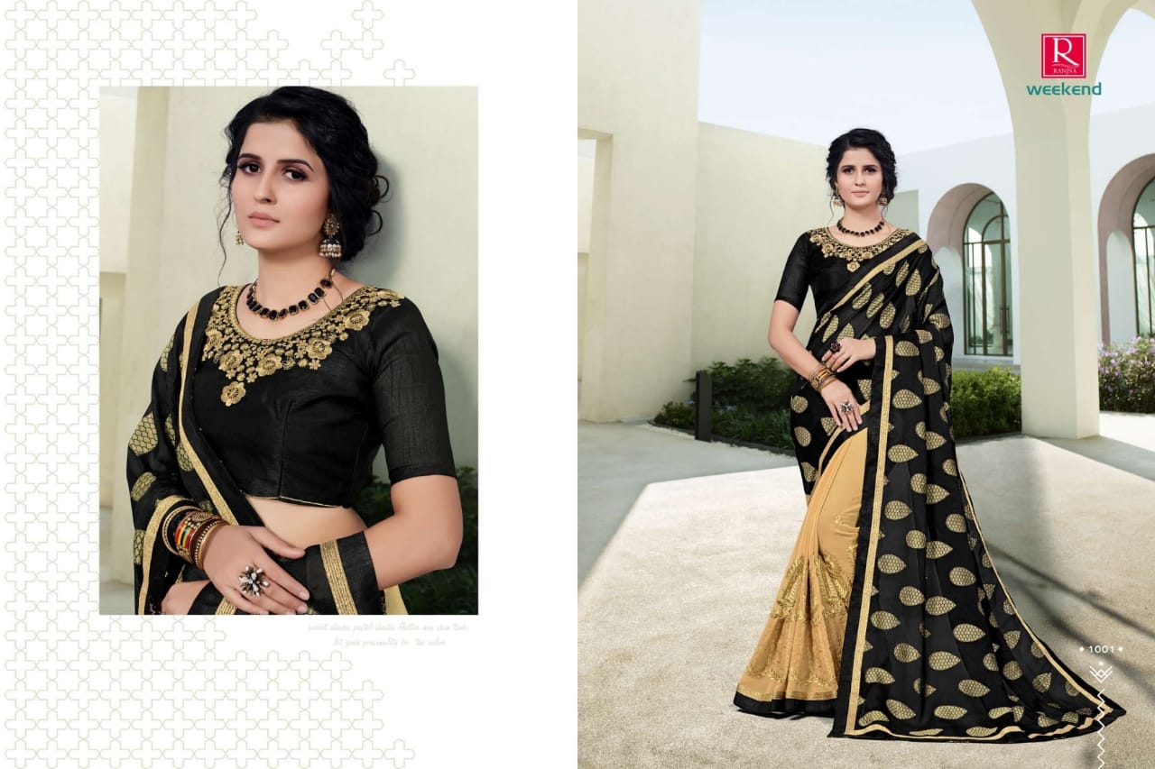 Ranjna Presents  Weekend Daily Wear Sarees Collection
