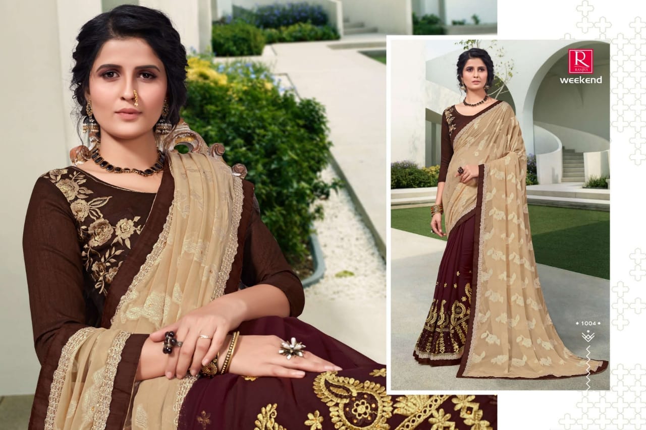Ranjna Presents  Weekend Daily Wear Sarees Collection