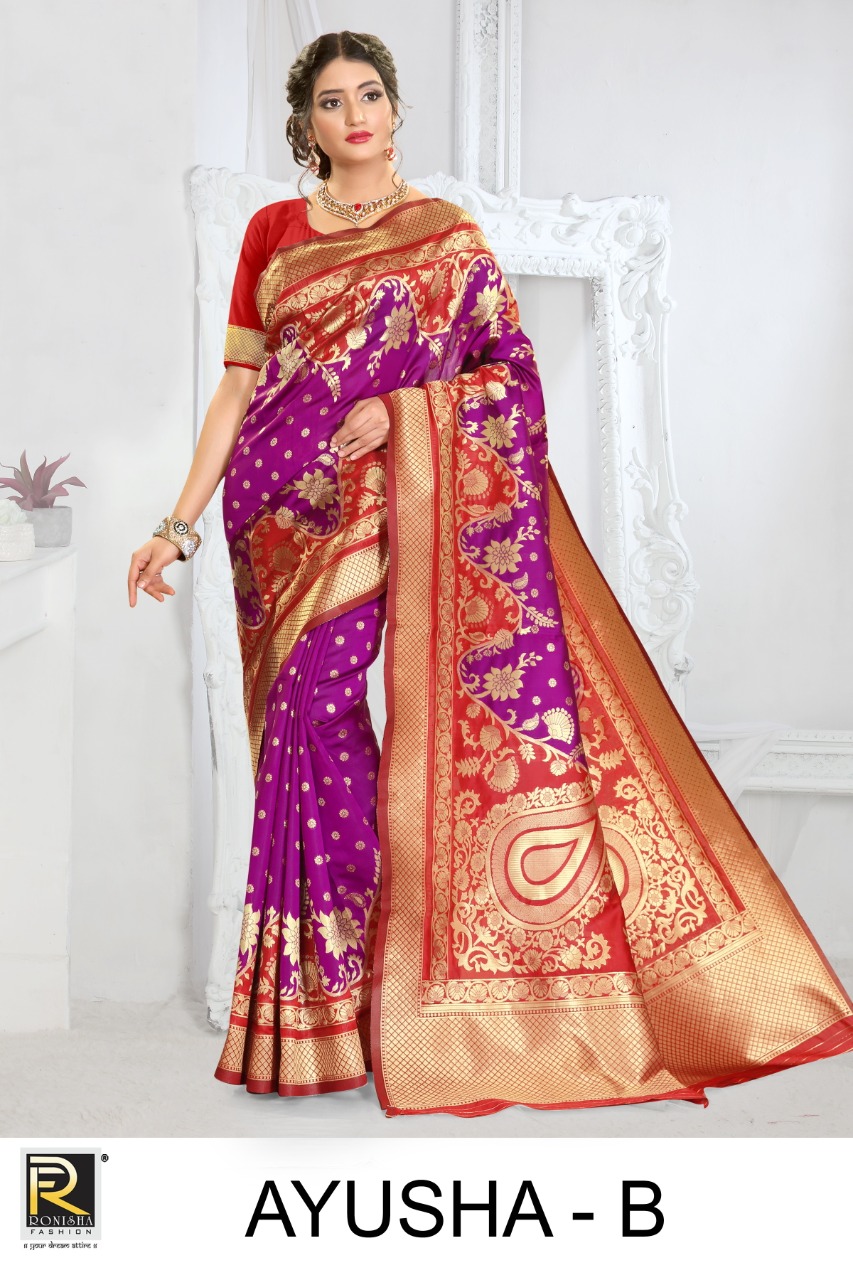 Ranjna Presents Ayusha Designer Sarees Collection