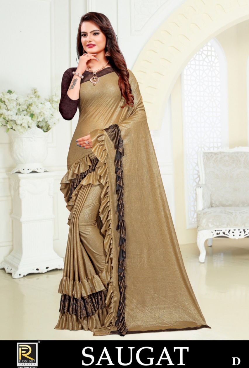 Ranjna Presents Saugat Designer Sarees Collection