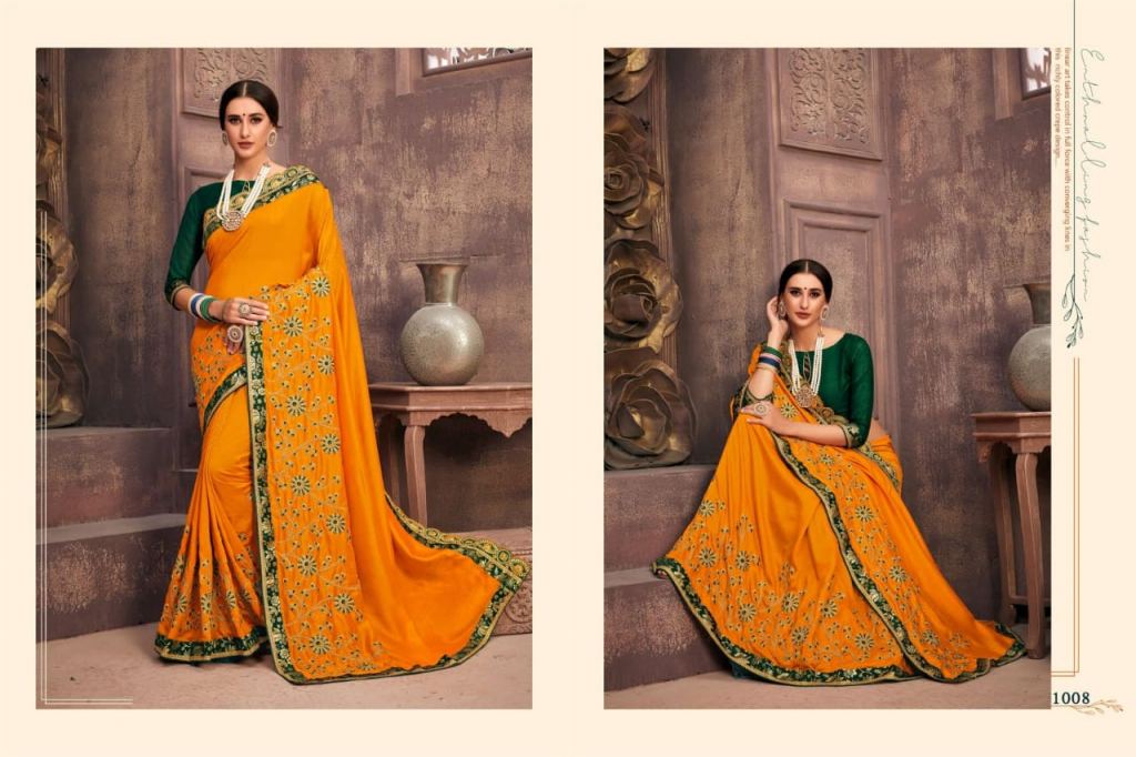 Ranjna Presents Stylish Party Wear Sarees Collection