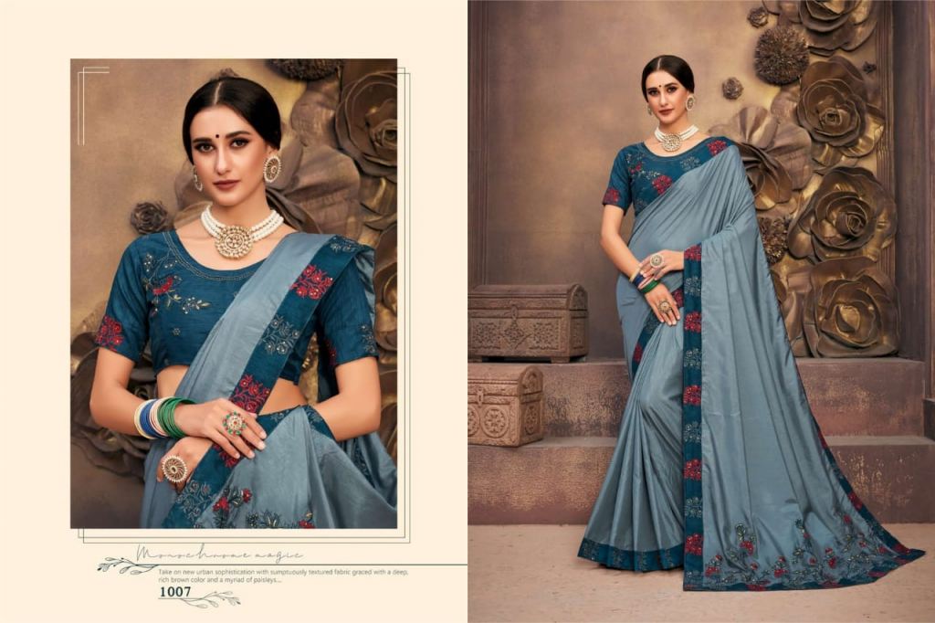 Ranjna Presents Stylish Party Wear Sarees Collection