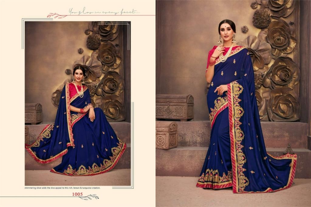 Ranjna Presents Stylish Party Wear Sarees Collection