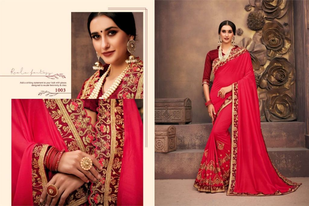 Ranjna Presents Stylish Party Wear Sarees Collection