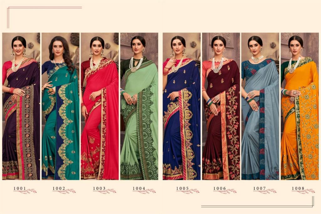 Ranjna Presents Stylish Party Wear Sarees Collection