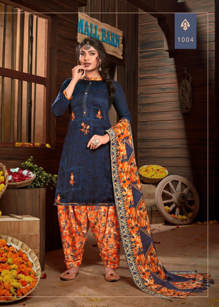Roli Moli Presents  Abeera Designer Dress Material