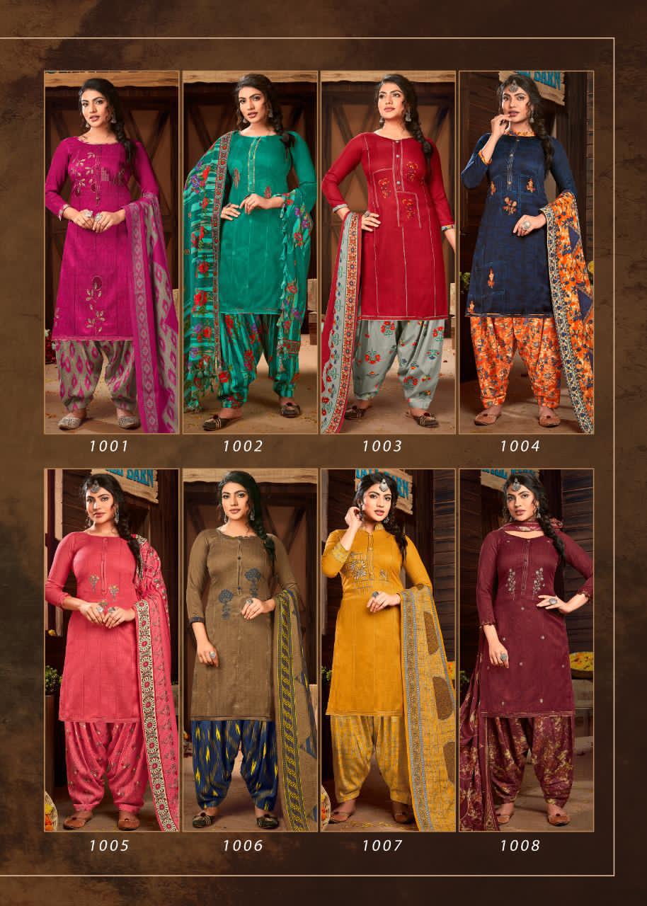 Roli Moli Presents  Abeera Designer Dress Material
