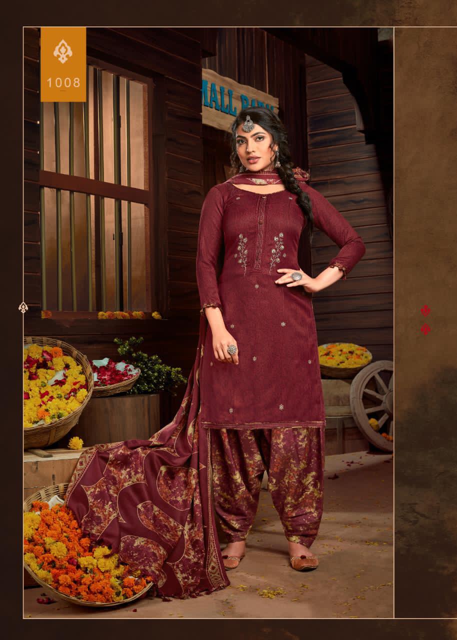 Roli Moli Presents  Abeera Designer Dress Material
