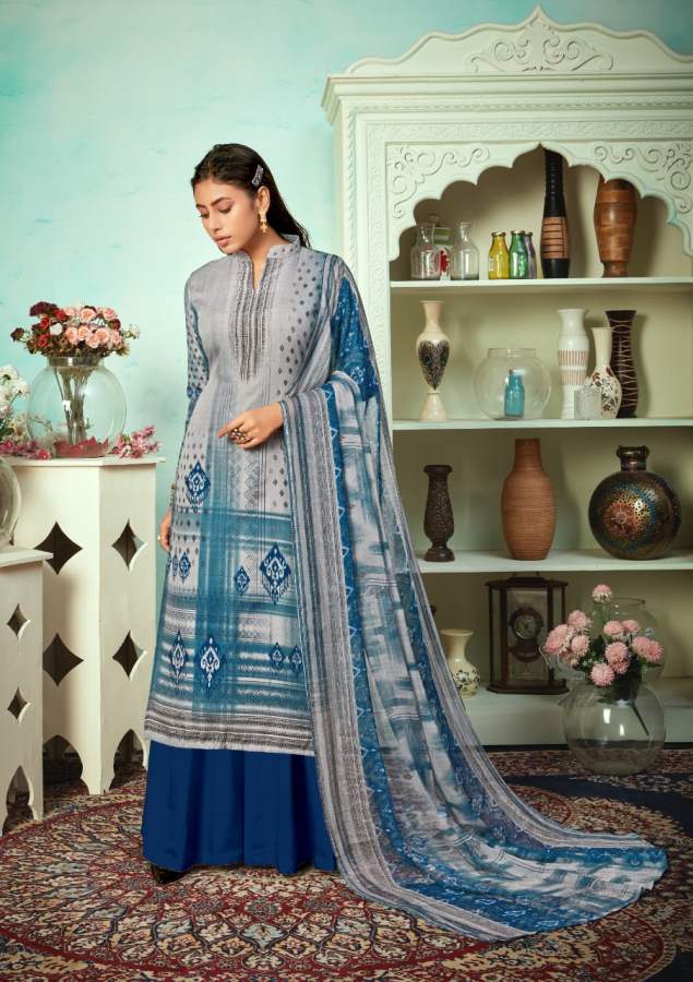 Roli Moli Presents  Mallika Vol 4 Printed Dress Material