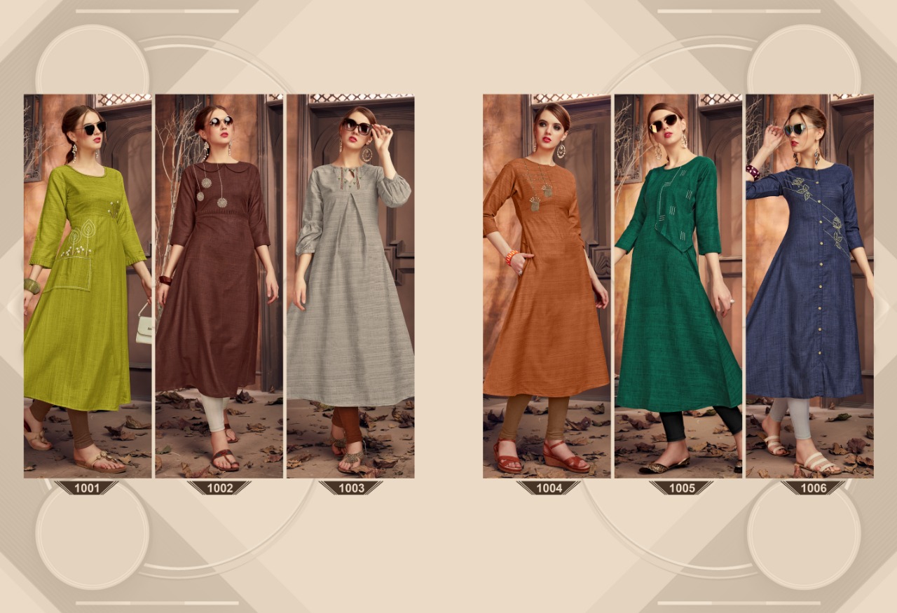 S More  Presents Porsh Party Wear Kurti Collection