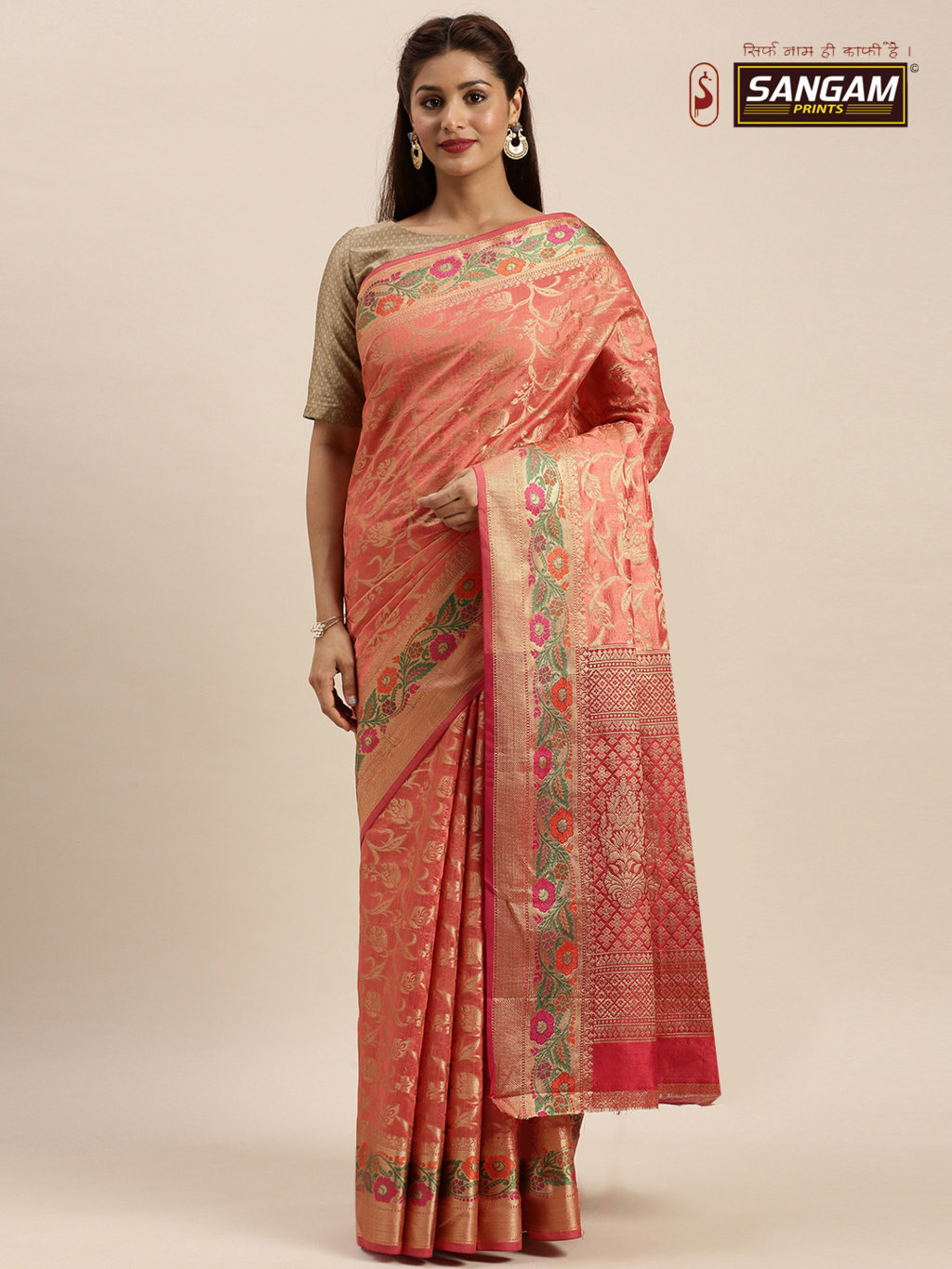 Sangam Present Manyata Banarasi Silk Sarees Collection