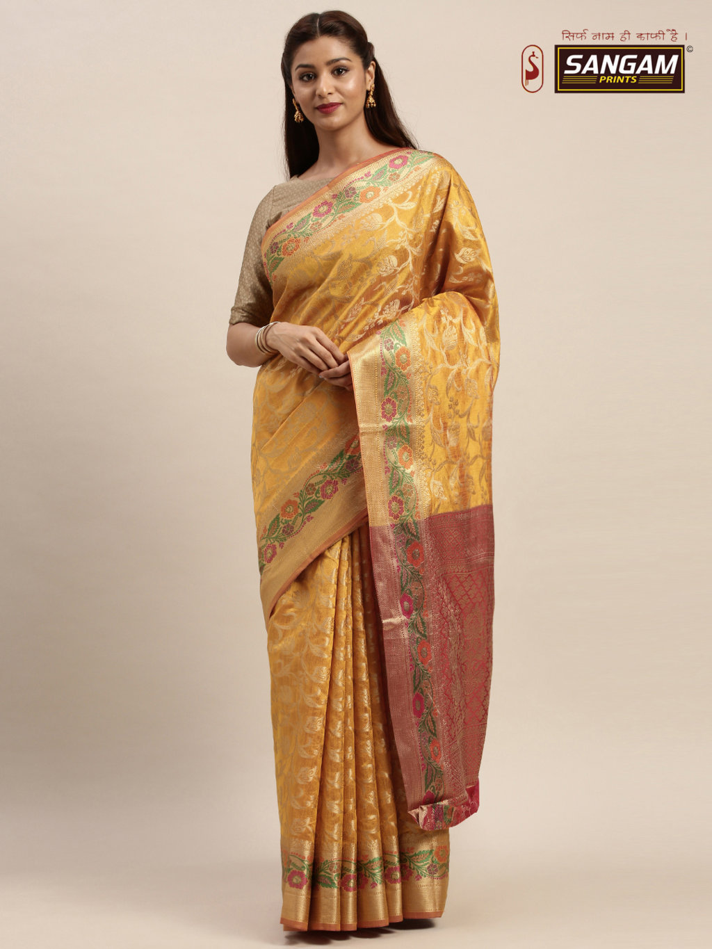Sangam Present Manyata Banarasi Silk Sarees Collection