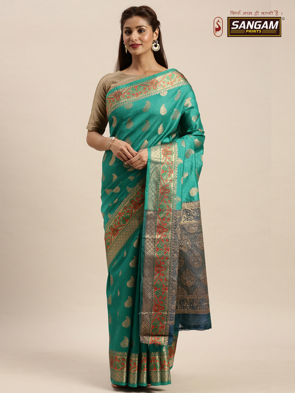 Sangam Present Manyata Banarasi Silk Sarees Collection