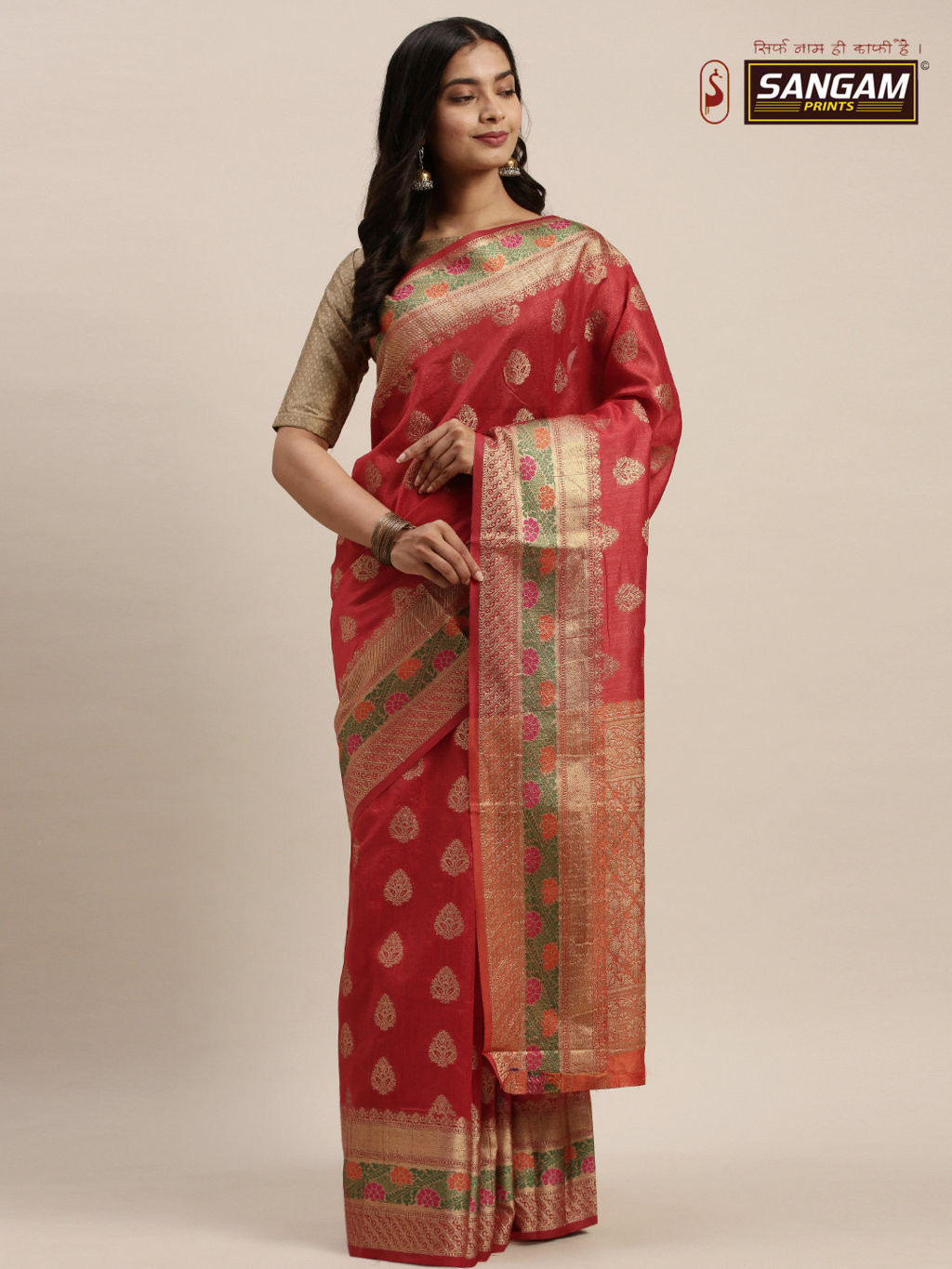 Sangam Present Manyata Banarasi Silk Sarees Collection