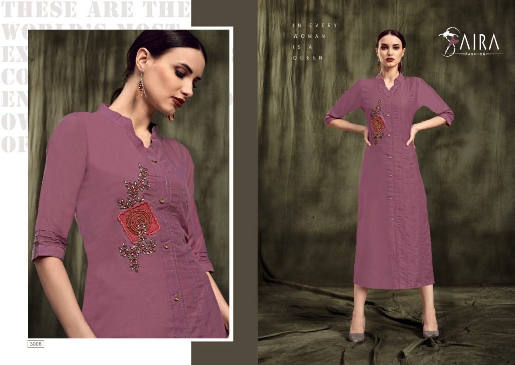 Saira Vol 3 Designer  Kurti Collection