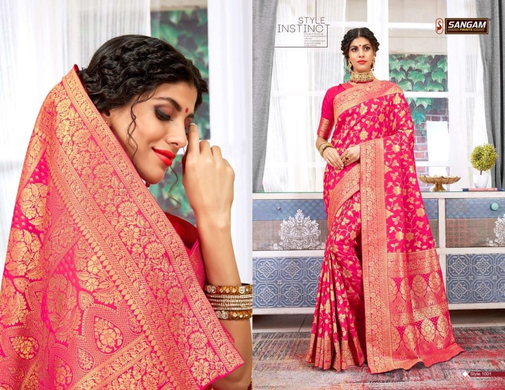 Sangam Presents Khayti Silk Designer Saree Collection