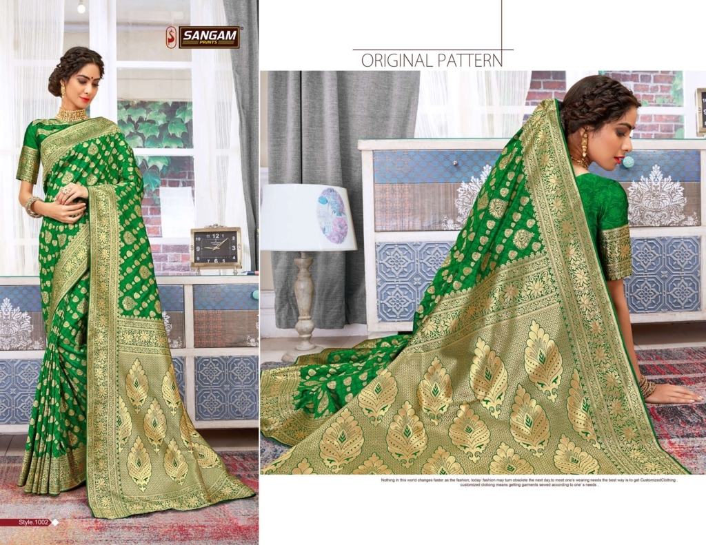 Sangam Presents Khayti Silk Designer Saree Collection