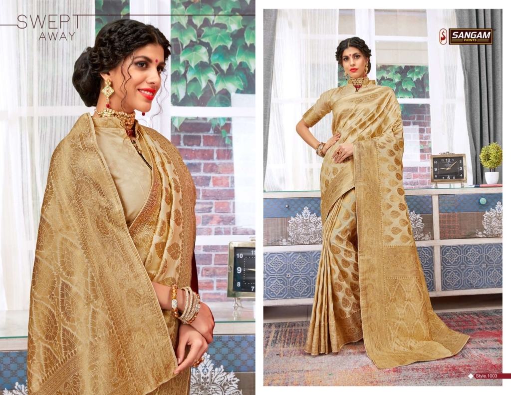 Sangam Presents Khayti Silk Designer Saree Collection