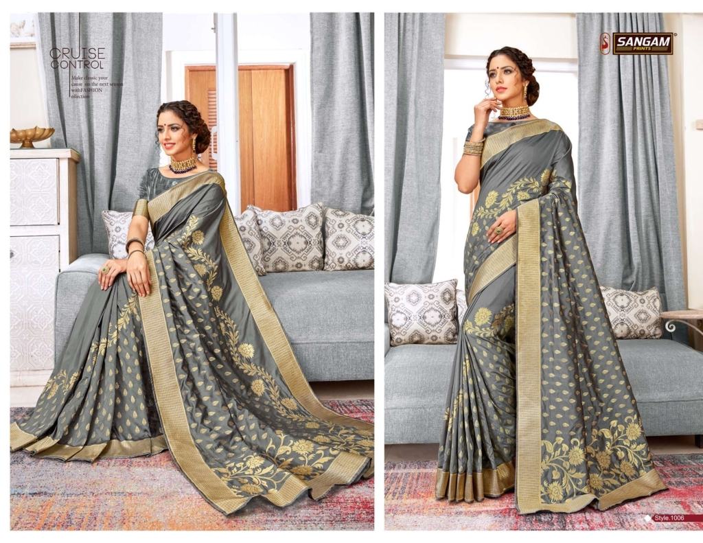 Sangam Presents Khayti Silk Designer Saree Collection