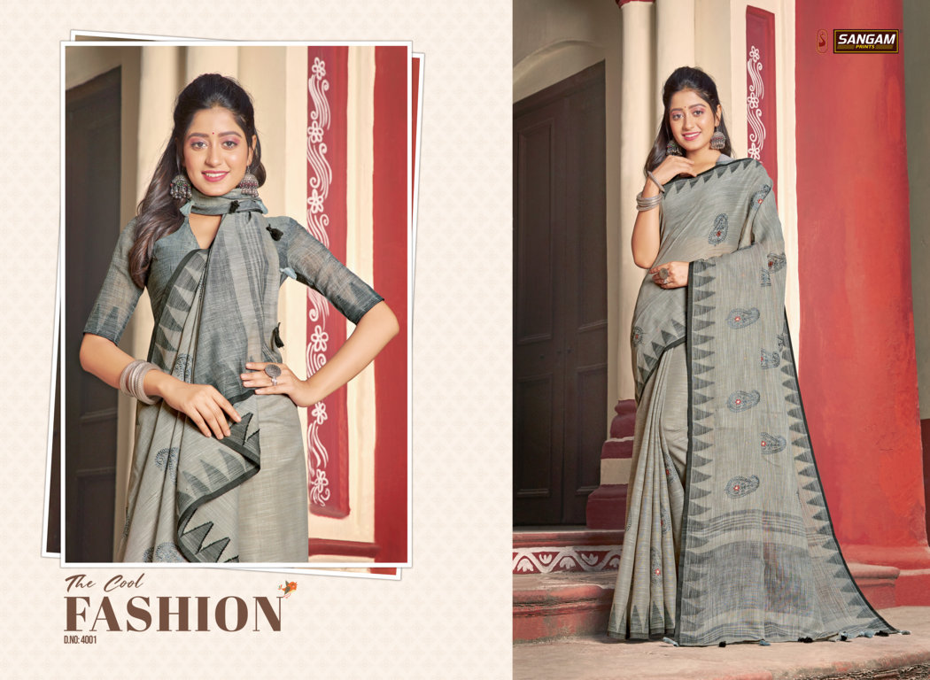 Sangam  Presents Vintage Handloom  Sarees Collection
