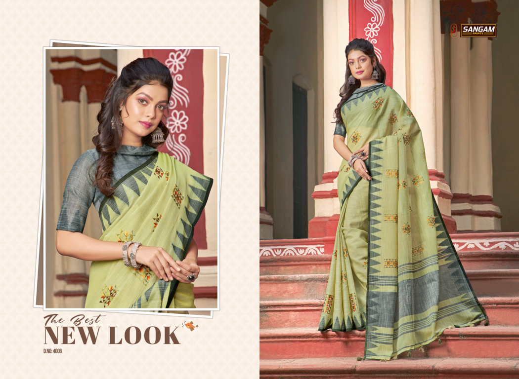 Sangam  Presents Vintage Handloom  Sarees Collection