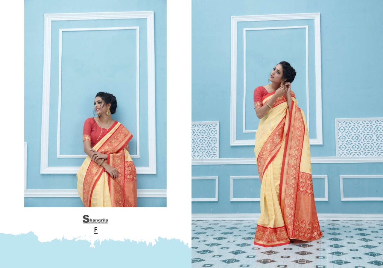 Shangrila Presents Varnika Silk  Vol 2  Wedding Wear Sarees Collection