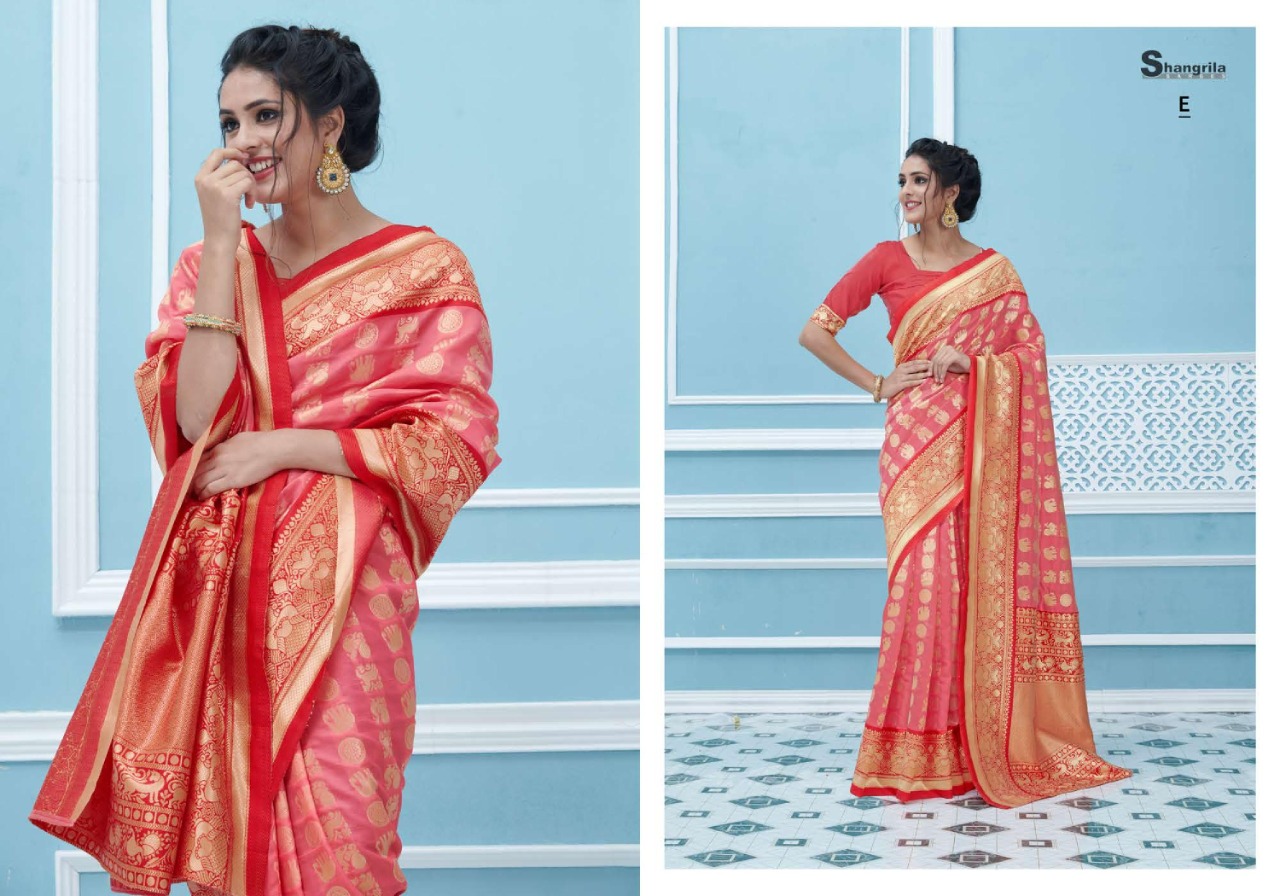 Shangrila Presents Varnika Silk  Vol 2  Wedding Wear Sarees Collection