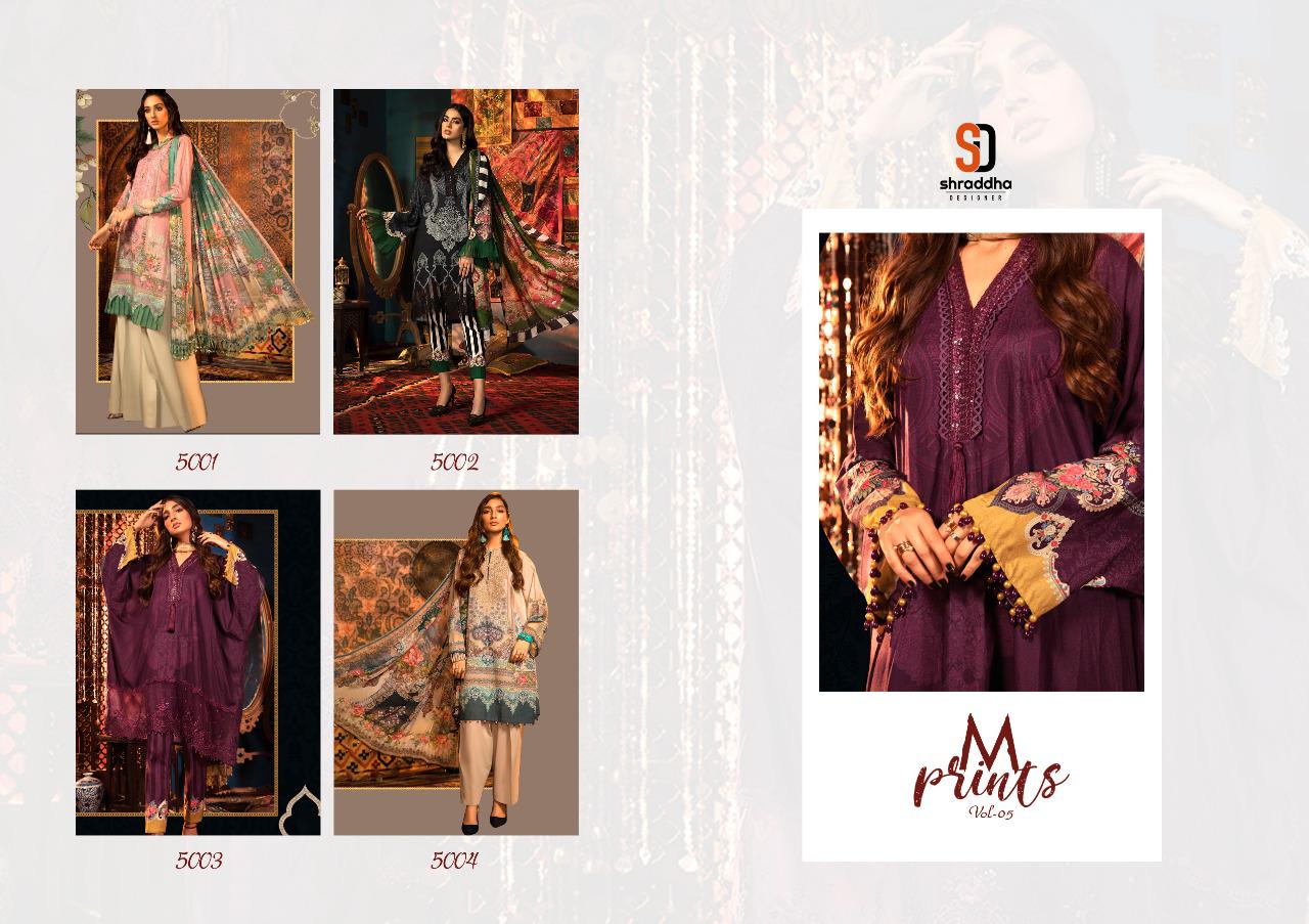 Shraddha Presents  M Print Vol  5 Pakistani Salwar Suit