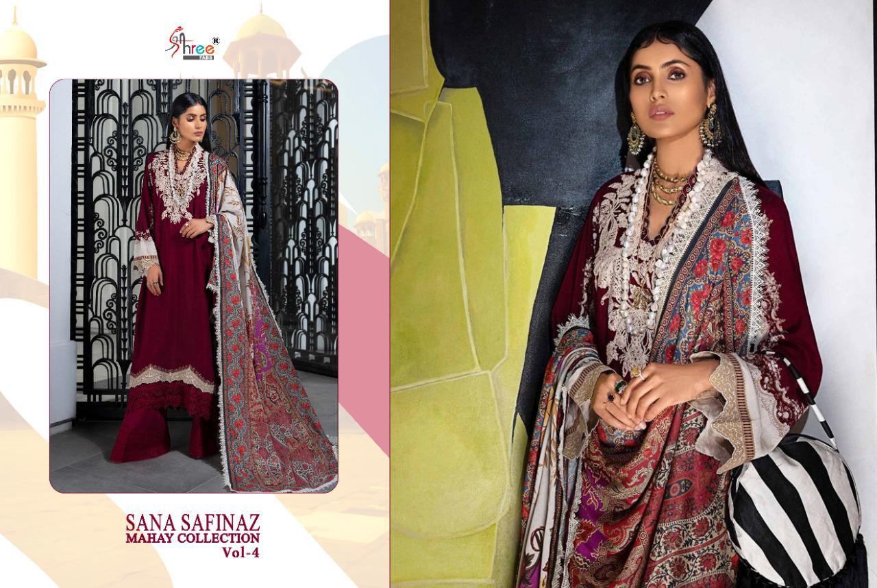 Shree  Presents Sana Safinaz Mahay Collection  Vol 4 Pakistani Salwar Suit