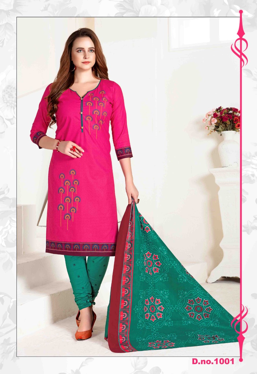 Star Magic Vol 4 Designer Dress Material