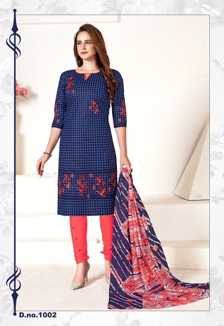 Star Magic Vol 4 Designer Dress Material