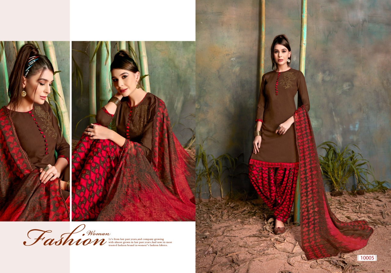 Sweety Presents Pepsi Vol 10  Designer Dress Material