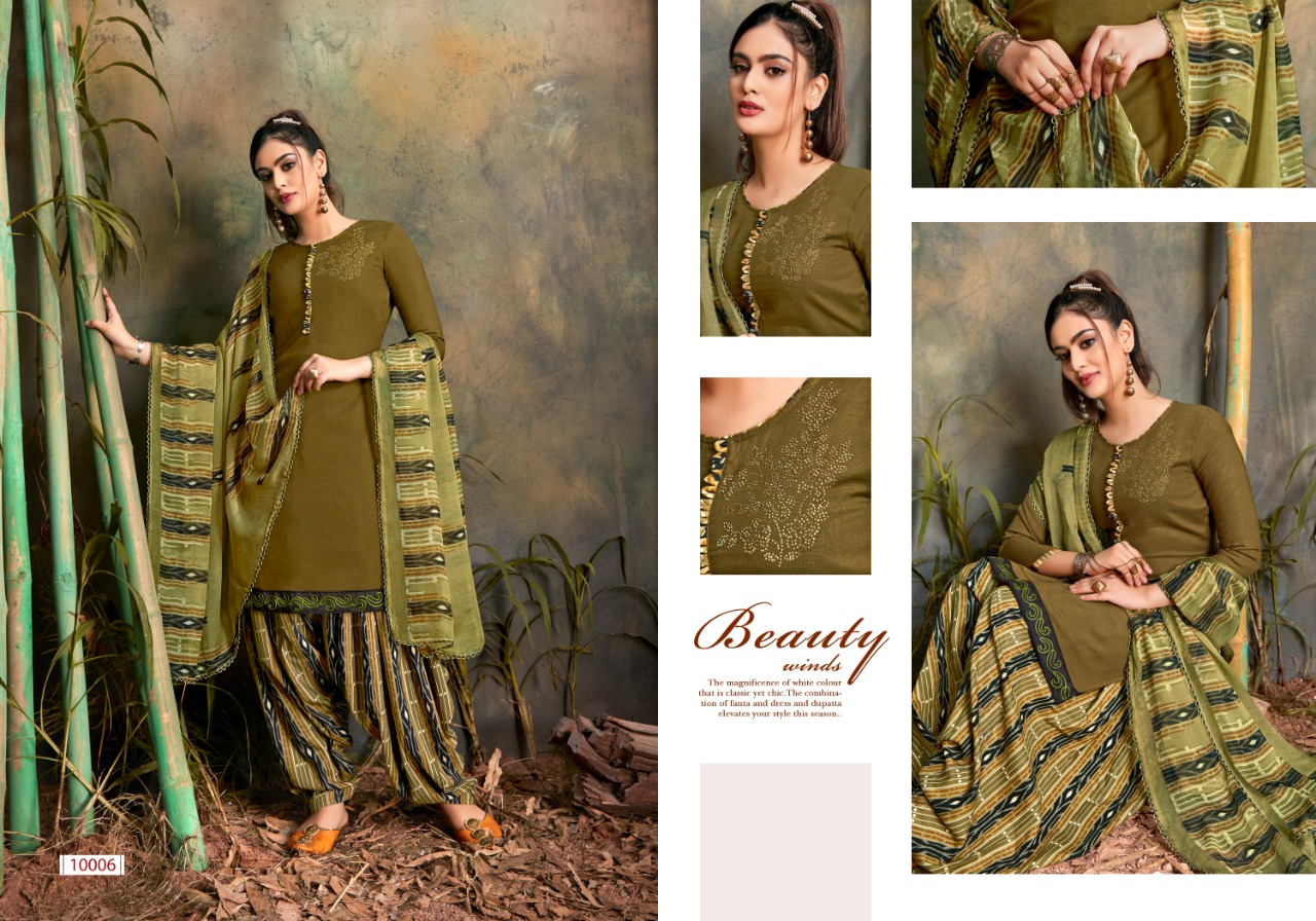 Sweety Presents Pepsi Vol 10  Designer Dress Material