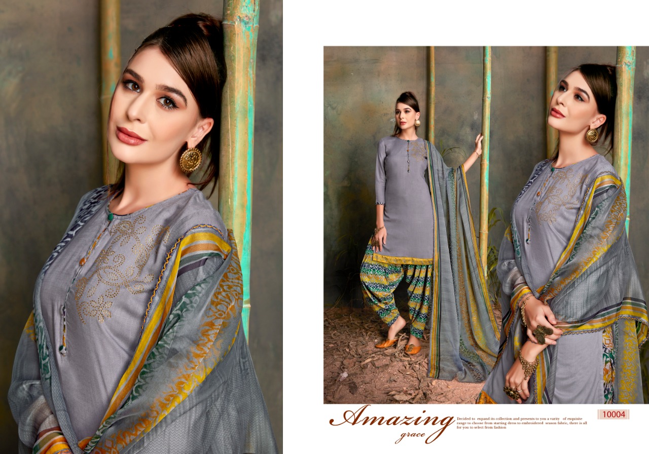 Sweety Presents Pepsi Vol 10  Designer Dress Material