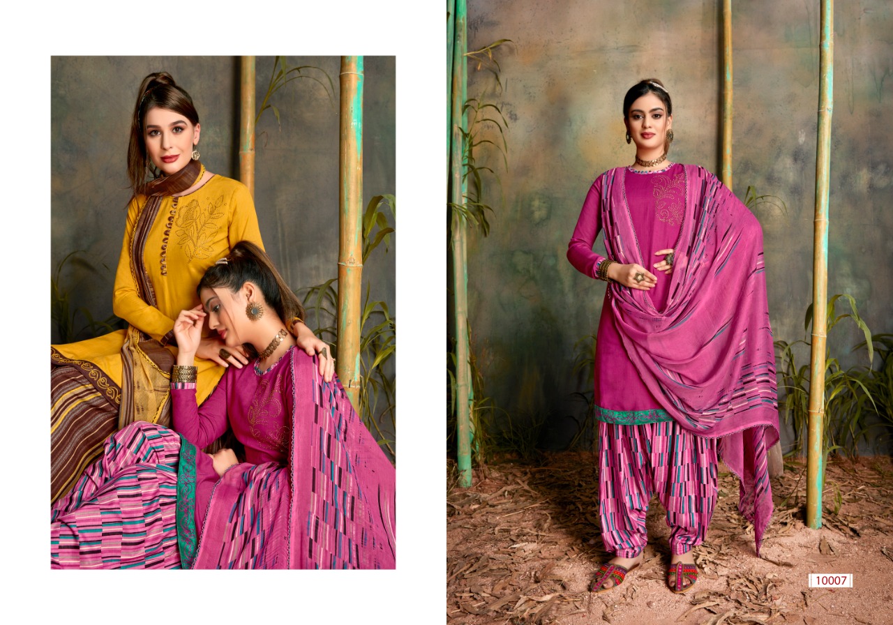 Sweety Presents Pepsi Vol 10  Designer Dress Material