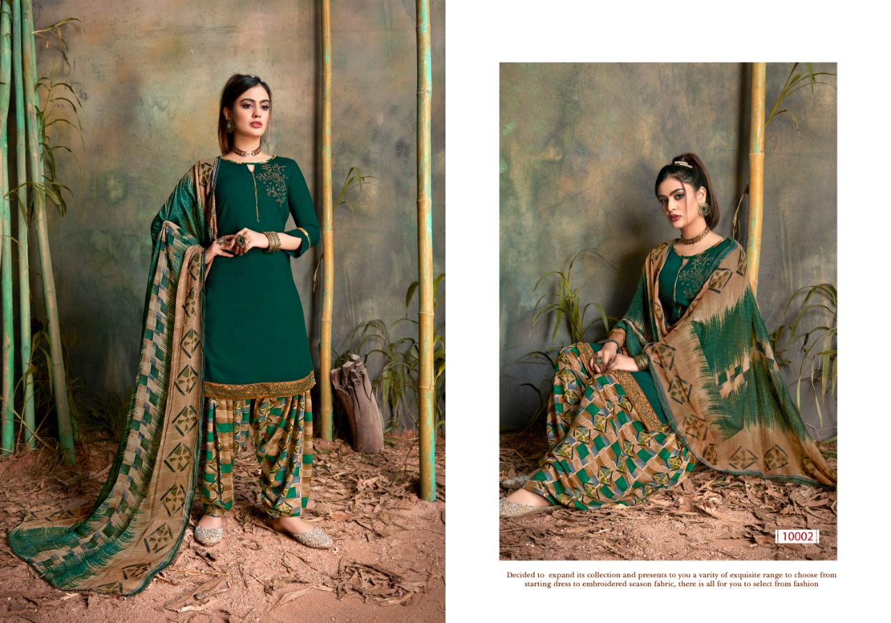 Sweety Presents Pepsi Vol 10  Designer Dress Material
