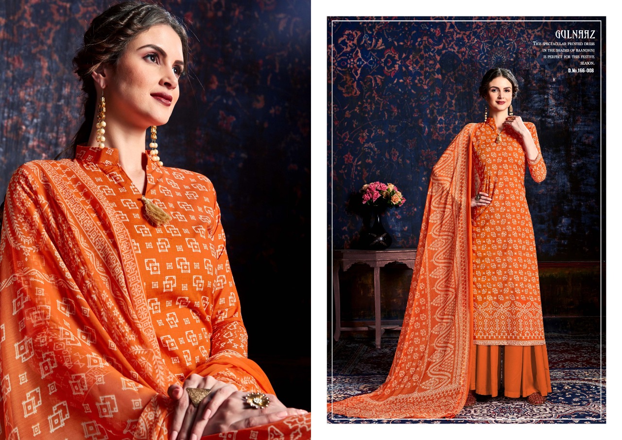 Zulfat Presents  Gulnaaz Designer Dress Material