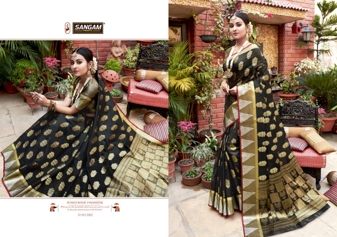 Sangam Nazakat Handloom Cotton Sarees