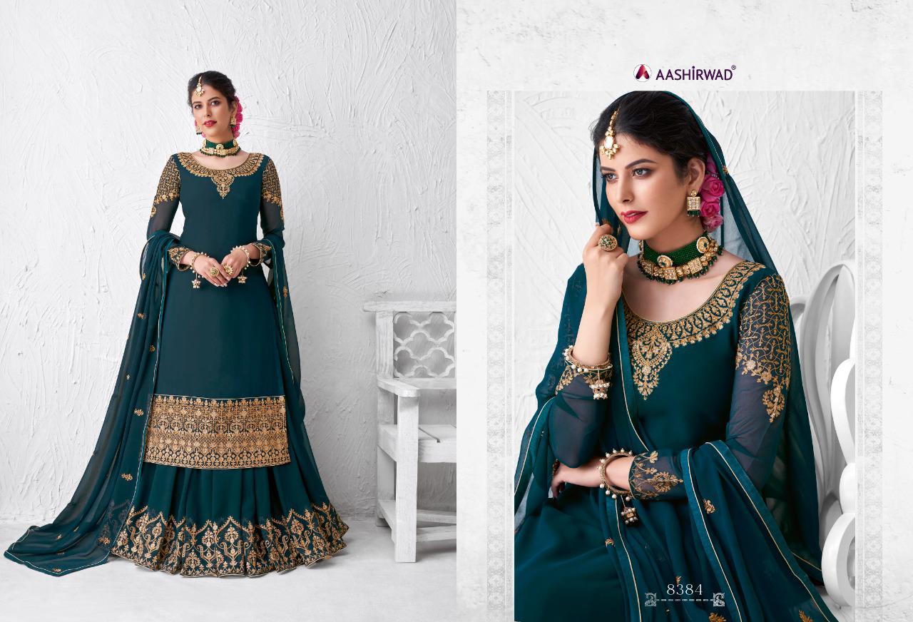 Aashirwad Presents  Meraki 8380 Series  Salwar Kameez Collection