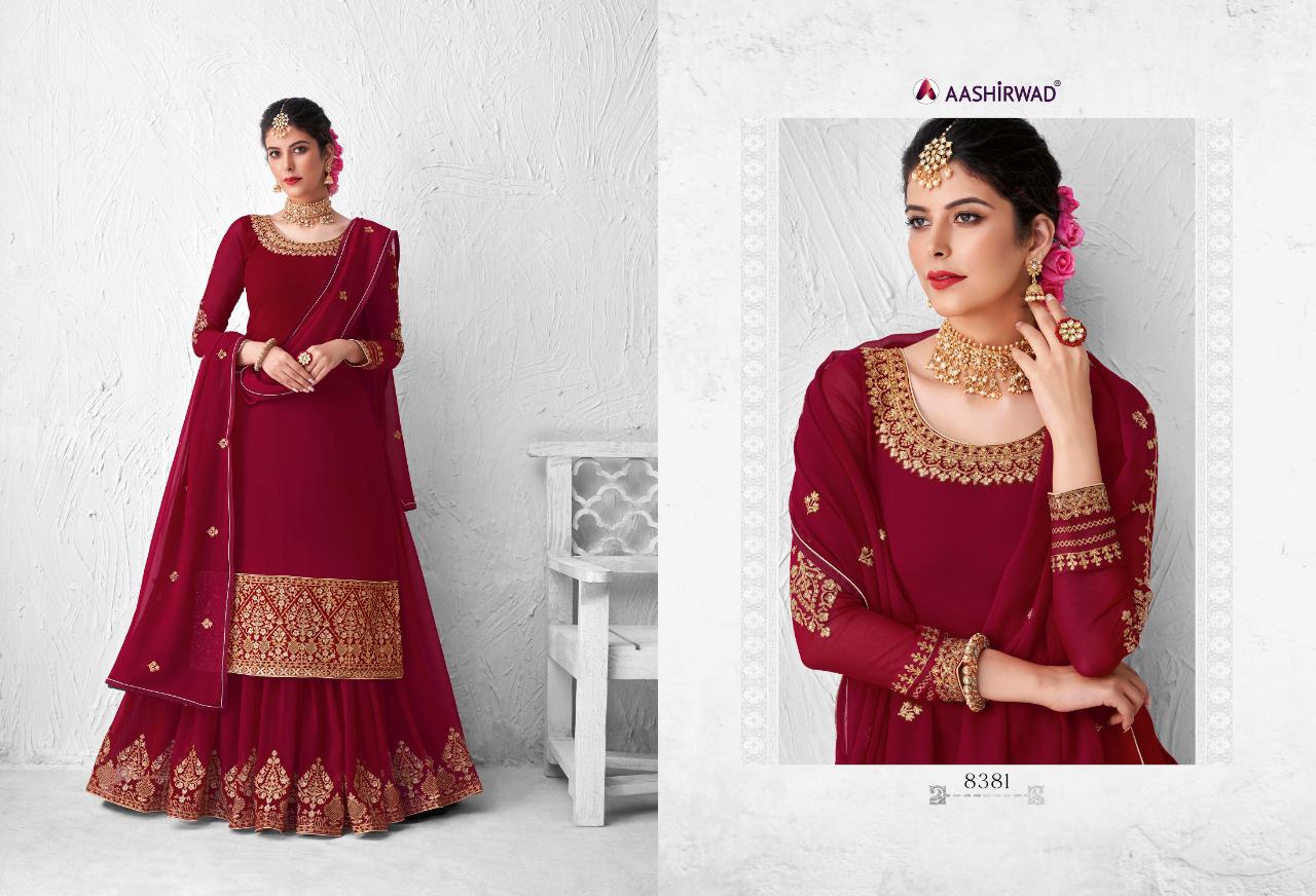 Aashirwad Presents  Meraki 8380 Series  Salwar Kameez Collection