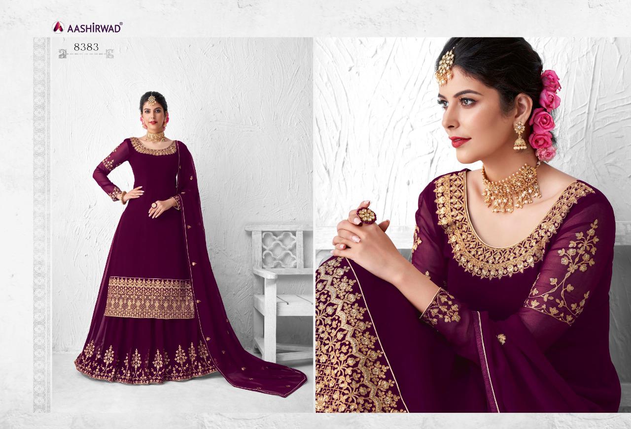 Aashirwad Presents  Meraki 8380 Series  Salwar Kameez Collection