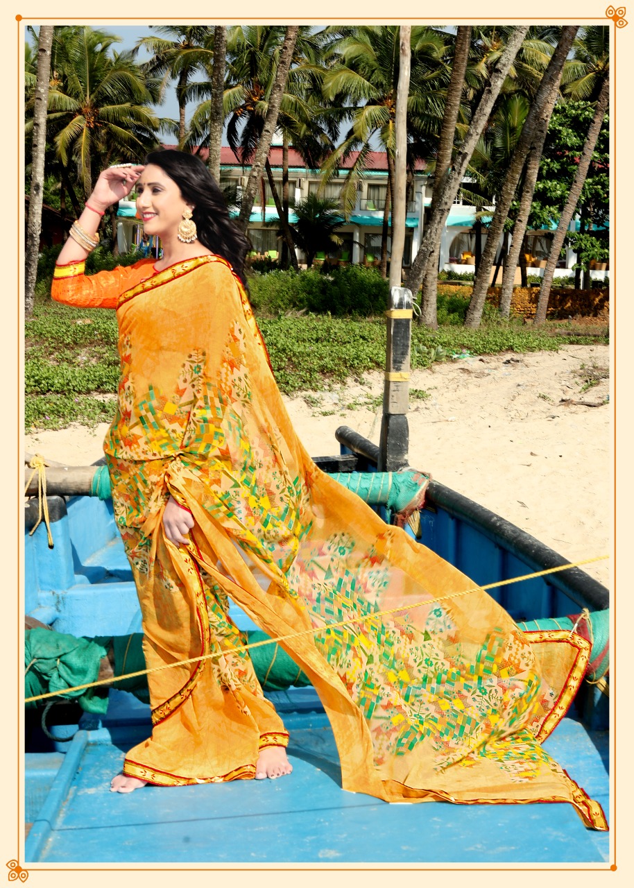 Alisha  Casual Wear Saree Collection