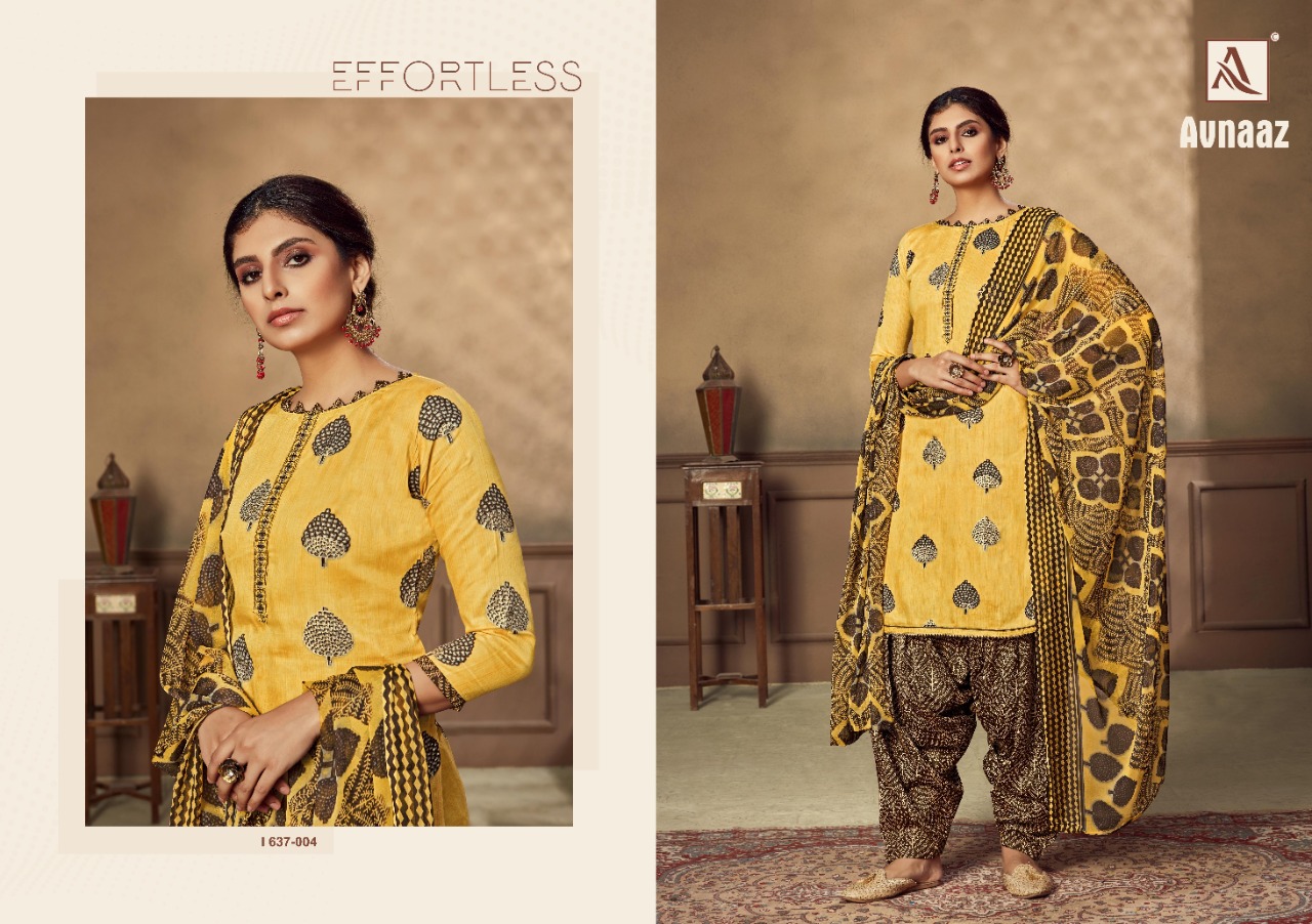 Alok Presents Avnaaz  Designer Dress Material