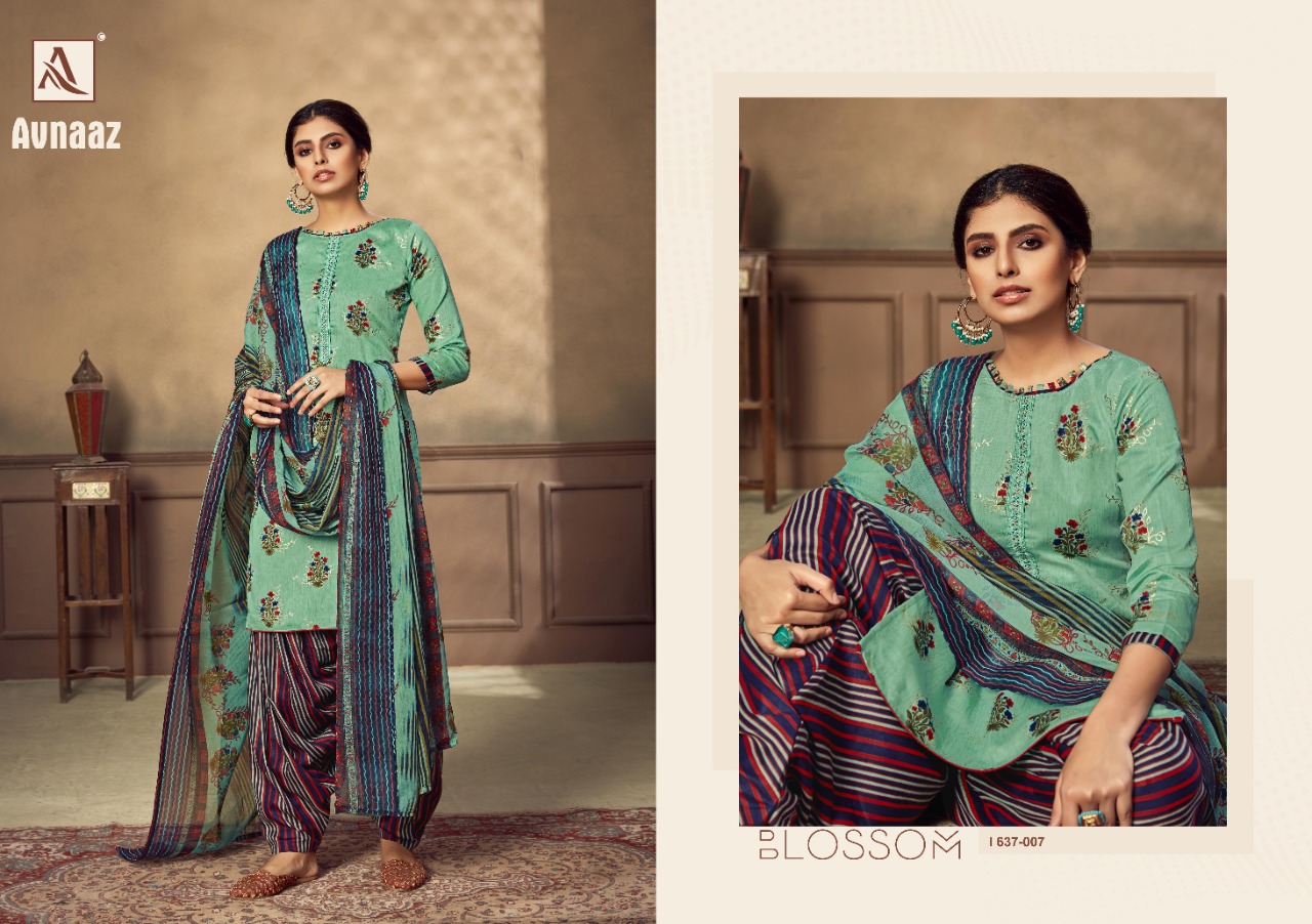 Alok Presents Avnaaz  Designer Dress Material