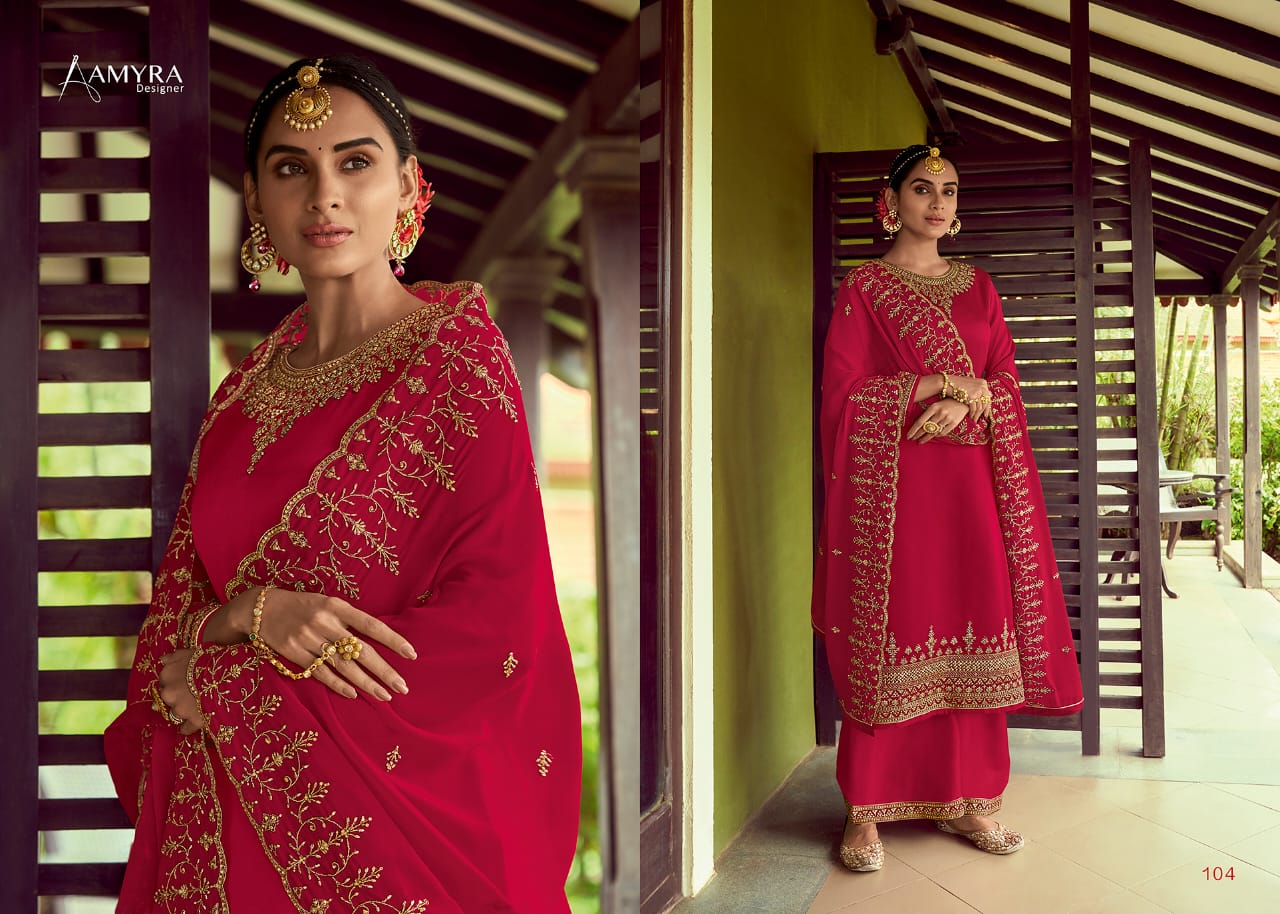 Amyra  Presents Designer Butterfly 101 Salwar Kameez