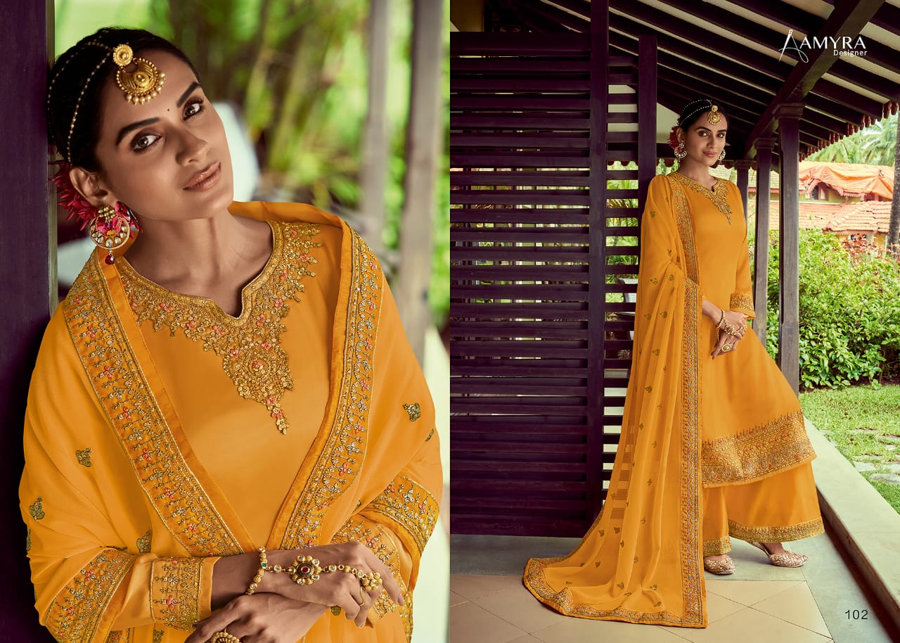 Amyra  Presents Designer Butterfly 101 Salwar Kameez